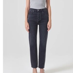 Size 28 Agolde high rise stove tap jeans